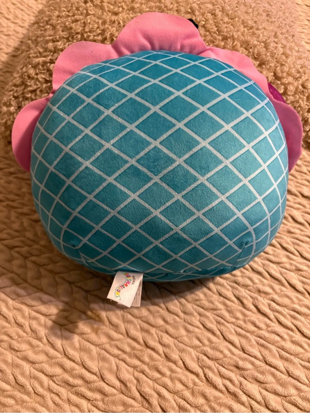 Original Squishmallows Ice Cream Sundae Plush Bag/Purse Stuffing Pillow